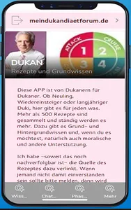 DUKAN DIÄT Erfahrungen&Rezepte screenshot 0