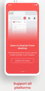 OneCart - Save Now, Buy Later screenshot 3