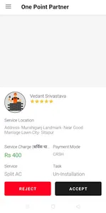 One Point Services Partner App screenshot 4