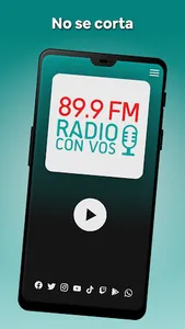 Radio con Vos screenshot 0
