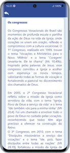 Congresso Vocacional screenshot 2