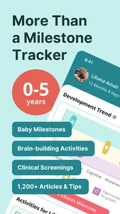 Baby Milestones & Development screenshot 0