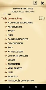 Liturgies Intimes screenshot 0