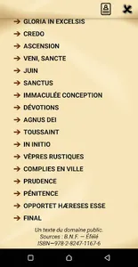 Liturgies Intimes screenshot 1