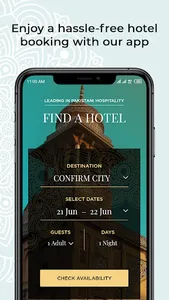 Pearl Continental Hotels - PC screenshot 1