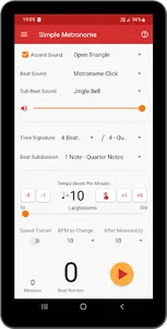 Simple Metronome Speed Trainer screenshot 13