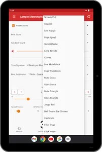 Simple Metronome Speed Trainer screenshot 7
