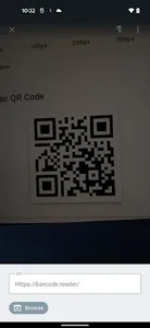 QR code reader screenshot 1