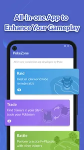 PokeZone - Raid, Friends, PvP screenshot 1