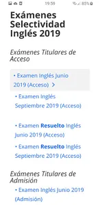 Exámenes Selectividad Andalucí screenshot 2