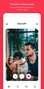Rexi - Dog lovers dating app screenshot 0