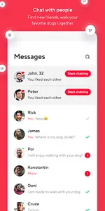 Rexi - Dog lovers dating app screenshot 3