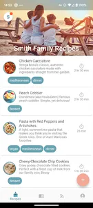 Grandma's Recipes screenshot 0