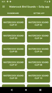 Watercock Bird Sound Collectio screenshot 0