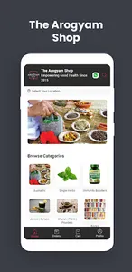 The Arogyam Shop screenshot 0