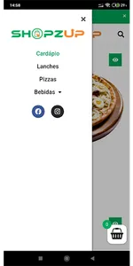 SHOPZUP - Cardápio screenshot 1