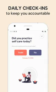 Sparkle: Self-Care Checklist,  screenshot 1