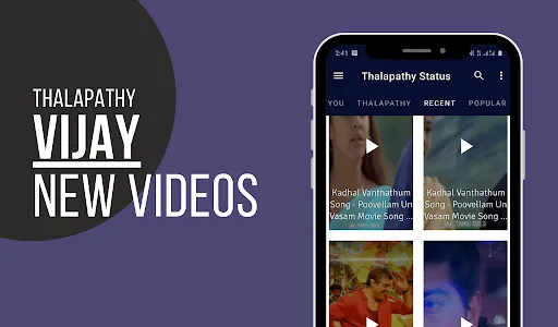Vijay Video Status: Thalapathy screenshot 0