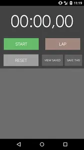 Stopwatch screenshot 0