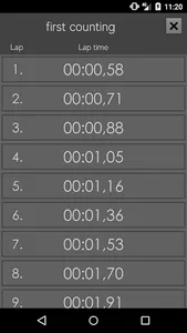 Stopwatch screenshot 4