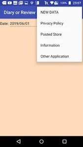 Review notes (diary) screenshot 0