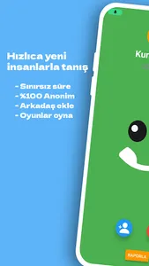 Talky Phone: Süresiz Sohbet screenshot 0
