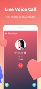 Peaches - Video Chat, Call screenshot 3