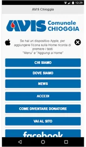 Avis Chioggia APP screenshot 0
