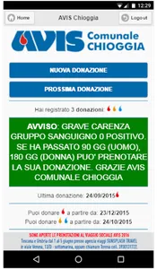 Avis Chioggia APP screenshot 2