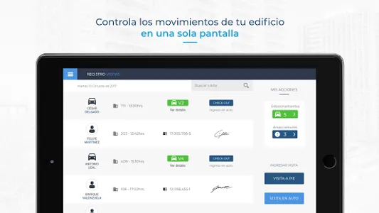 Visitor Conserje screenshot 1