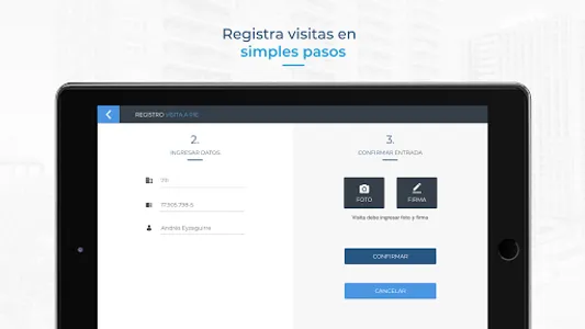 Visitor Conserje screenshot 2