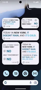 Textual Weather (Material You) screenshot 10