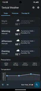 Textual Weather (Material You) screenshot 13