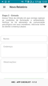 Checklist screenshot 1