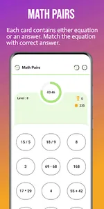 Math Memory Game Brain Trainer screenshot 11