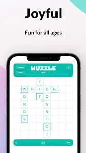 Wuzzle - Word Lanes | Word Jam screenshot 1