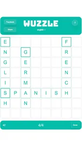 Wuzzle - Word Lanes | Word Jam screenshot 16