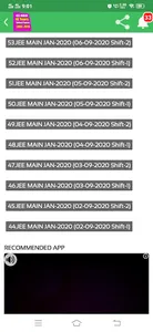 19 Years JEE MAIN 53 Solved Pa screenshot 2