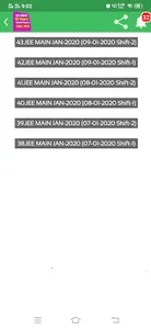 19 Years JEE MAIN 53 Solved Pa screenshot 3