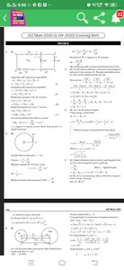 19 Years JEE MAIN 53 Solved Pa screenshot 6