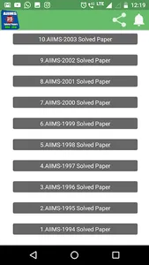 26 Years AIIMS Solved Papers 1 screenshot 3