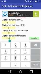 Calculadora de Frete Autônomo screenshot 5