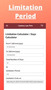 CLF Court Fee Calculator screenshot 3