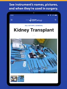 CSTSetup: Surgical Tech Setups screenshot 10