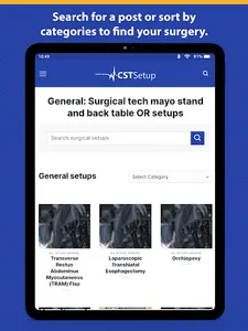 CSTSetup: Surgical Tech Setups screenshot 9