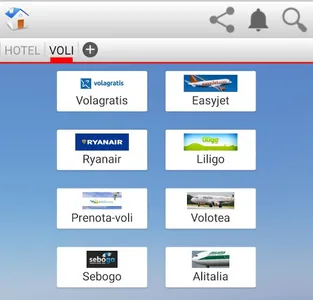 AppViaggi screenshot 1