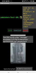 Jodel Downloader screenshot 2