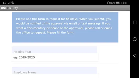 USI Security screenshot 1
