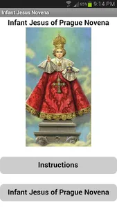 Infant Jesus of Prague Novena screenshot 0