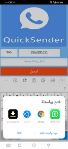 QUICK SENDER screenshot 7